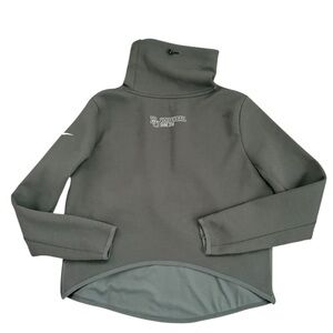 Nike Men's Dark Gray Turtleneck Sweater